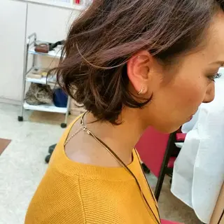 ショート EMANON名古屋所属・美谷添（ミヤゾエ） まどか大人ヘアサロンのヘアスタイル