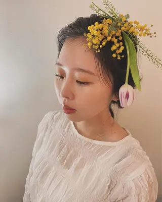 ヘアアレンジ hyochi所属・久井 由香のヘアスタイル