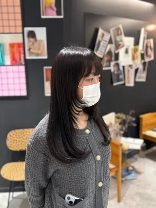 ロング 菅原 佑月のヘアスタイル