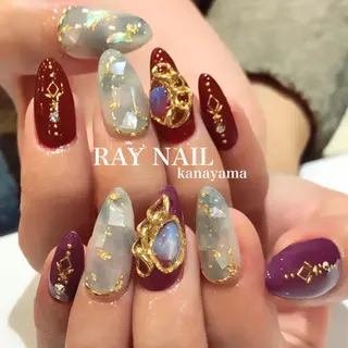 ネイル Arowa 伊田のネイルデザイン