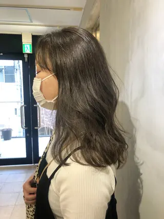 ミディアム カラー suzu /フリーランス吉祥寺のヘアスタイル