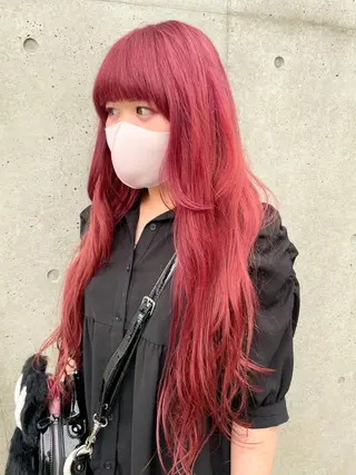 ロング カラー メンズパーマ メンズ特化ryoのヘアスタイル