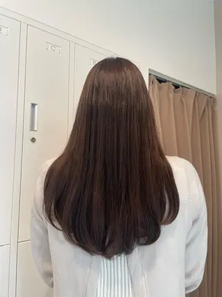 ロング 酒見 里奈のヘアスタイル