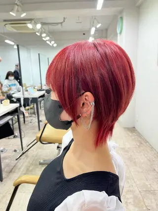 ショート カラー 🐺メンズ特化🐺 REIYAのヘアスタイル