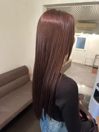 ロング カラー 上田 直樹のヘアスタイル