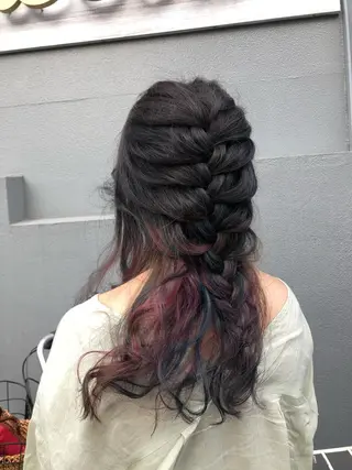 ロング 🐆アンドウ チカコ🦓のヘアスタイル