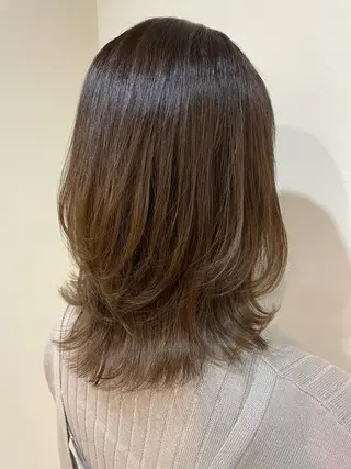 ミディアム ✨美髪サラ艶トレンド 橋柿 実紀✨のヘアスタイル