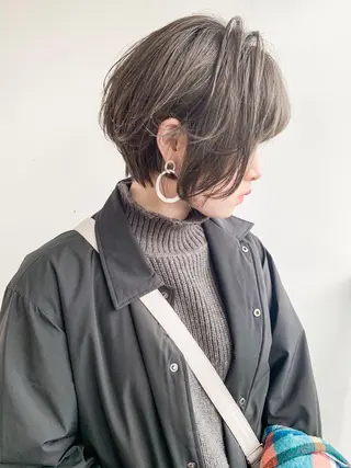 ショート カラー ショート/レイヤー なら石井知希のヘアスタイル