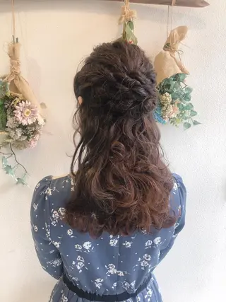 ヘアアレンジ 西 めぐみのヘアスタイル