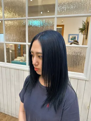 ロング カラー plaatje 橋本店所属・🌿‬カット無料🌿 モエ🌿‬のヘアスタイル