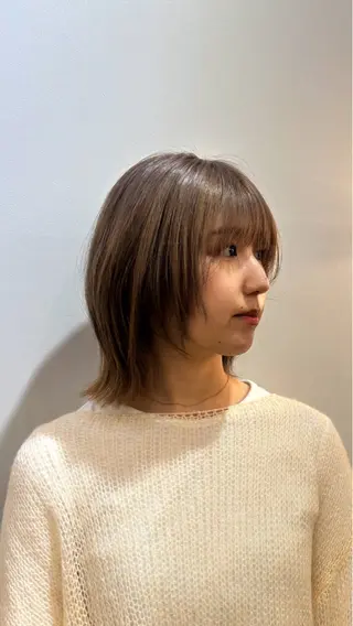 ミディアム 🌿ボブ パーマ高橋啓太🌿のヘアスタイル