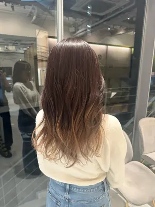 ロング カラー 💞m.slash YUIのヘアスタイル