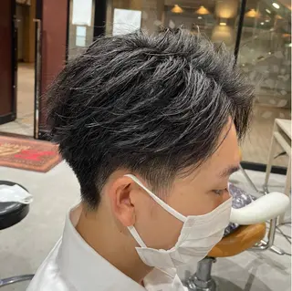 メンズ 今田理来 メンズヘア‪✂︎‬のヘアスタイル