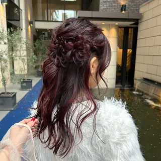 ヘアアレンジ broaden by anon所属・瀧上 寧音のヘアスタイル