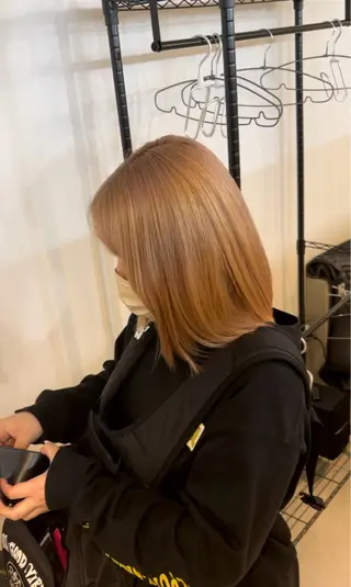 ショート カラー VOYAGE所属・中園康 /カラー/ブリーチのヘアスタイル