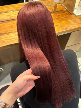 ロング カラー 田島 美咲のヘアスタイル