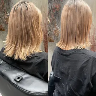 ミディアム カラー salon village  表参道所属・表参道/個室シェア サロン/中山優介のヘアスタイル