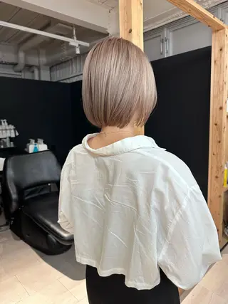 ミディアム 韓国ヘア/ワンホン ちひろのヘアスタイル