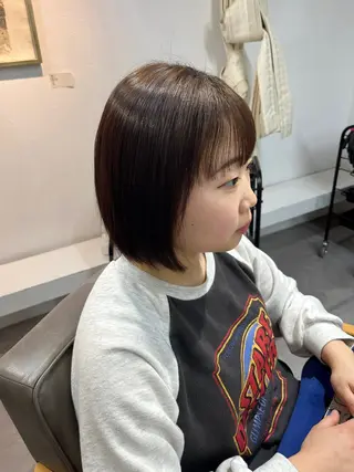 ミディアム 三品 早妃のヘアスタイル