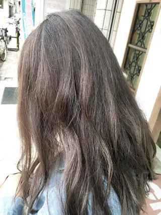 ロング カラー 海外風レイヤーカット 👑店長　平松　由のヘアスタイル