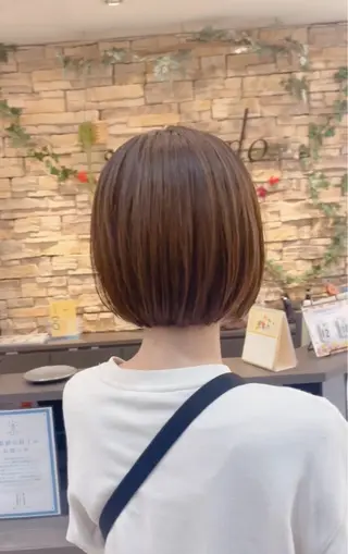 ショート 店長/ボブ/ 髪質改善/清水祥偉のヘアスタイル