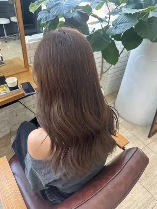 セミロング カラー belle／ karin💠のヘアスタイル