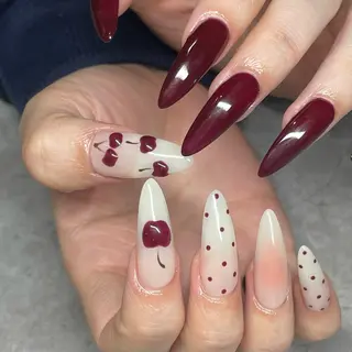 ネイル IROHA NAIL Kurumi🪽🫧のネイルデザイン