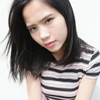 ミディアム セミロング カラー 野々山 直貴のヘアスタイル