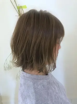 ショート カラー パーマ×ウルフカット koya☆のヘアスタイル