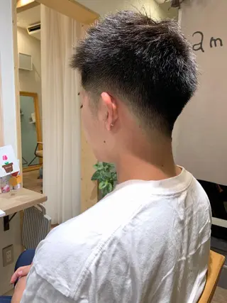 ショート メンズ amoroso所属・花田 一輝のヘアスタイル