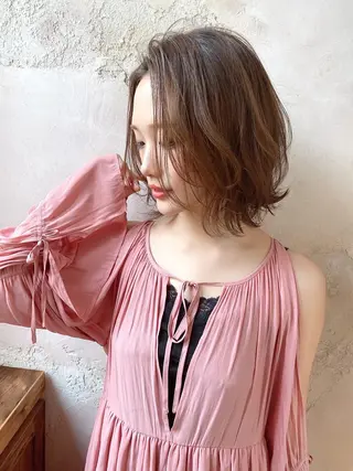 ショート カラー ツヤ髪になりたい方へ 🩷柴田知亜希のヘアスタイル