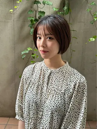 ショート ボブ/ショート 吉田竣のヘアスタイル