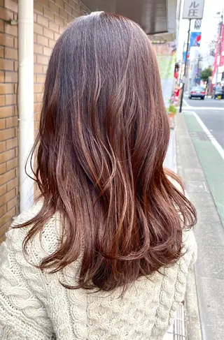 セミロング カラー 🌕ホンブ ユウイチ【代表】🌕のヘアスタイル