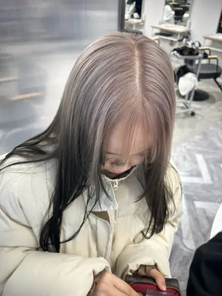 ロング カラー メンズ/ボブ/パーマ /くるみのマツエク・マツパデザイン