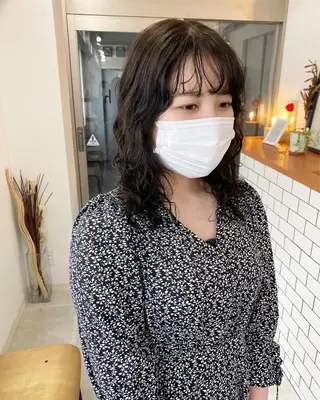 パーマ 川野 彩海のヘアスタイル