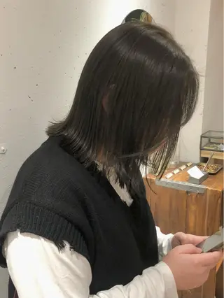 ミディアム お洒落パーマ/ボブ ❄️Tomoka❄️のヘアスタイル