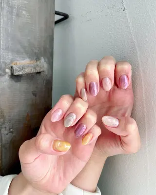 ネイル 甲府市徳行 🧸prunelleのネイルデザイン