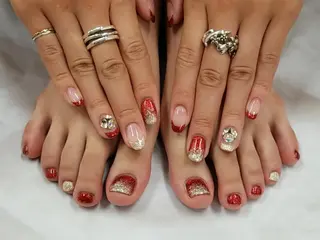 ネイル 河野ちえ (雑誌掲載サロン)のネイルデザイン