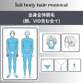 メンズ メンズ美肌脱毛 seekest.のエステ・リラクイメージ