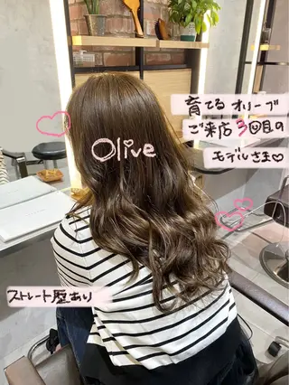 ロング カラー あなたの【可愛い】 育てます🎀emiのヘアスタイル