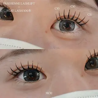 マツエク・マツパ airRe moeのマツエク・マツパデザイン