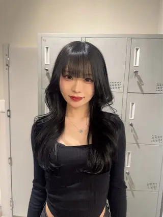 ロング 透明感カラー/レイ ヤーカット/KaHoのヘアスタイル