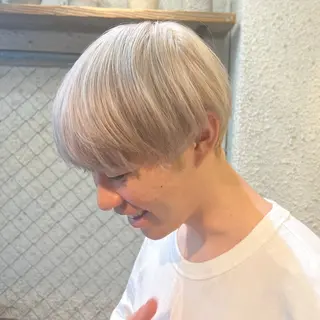 ショート カラー メンズ ✨艶髪職人 しょうたろう✨のヘアスタイル