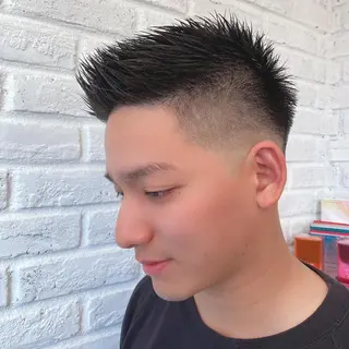 ショート 艶カラー/フェイス レイヤー/たむのヘアスタイル