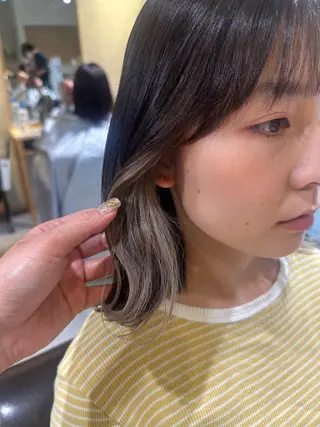 ショート カラー 🦋艶モテカラー/ヘ アセット🦋YURIのヘアスタイル