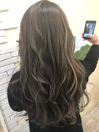 ロング カラー 🌟イメチェン美容師 🌟清水 大輝のヘアスタイル