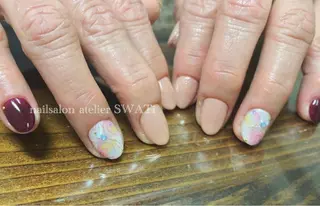 ネイル ヘアーサロン大野所属・nailsalon SWATiのネイルデザイン