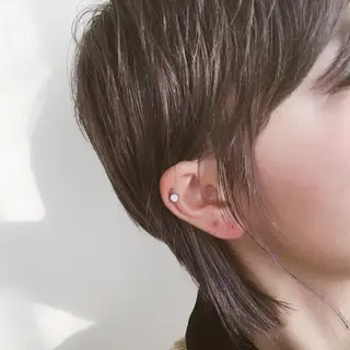 ショート カラー ヘアアレンジ 表参道Lise おおいしおりのヘアスタイル