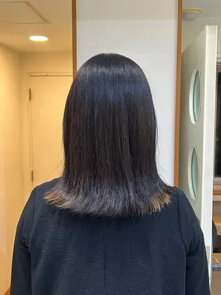 カラー UNBIRTHDAY ゆづみのヘアスタイル