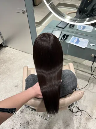ミディアム ✨髪質改善 縮毛矯正 艶髪 立川 コウキ✨のヘアスタイル